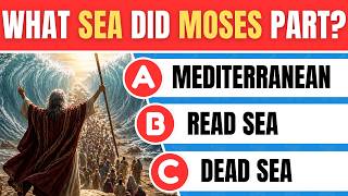 How Good is Your Biblical Knowledge 🙏 | 44 Question Challenge