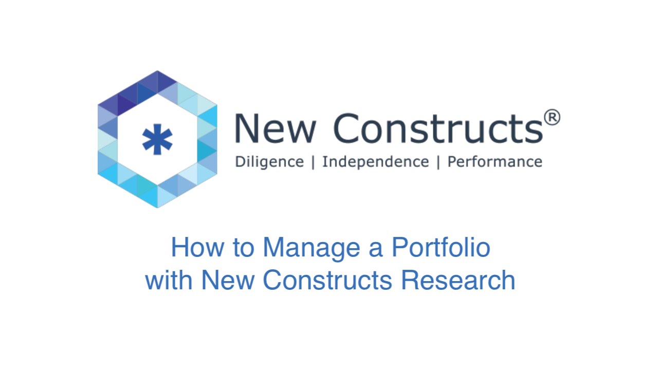 new constructs research