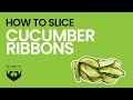 How to Slice Cucumber Ribbons