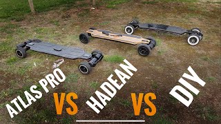 Hadean VS Exway atlas Pro VS DIY