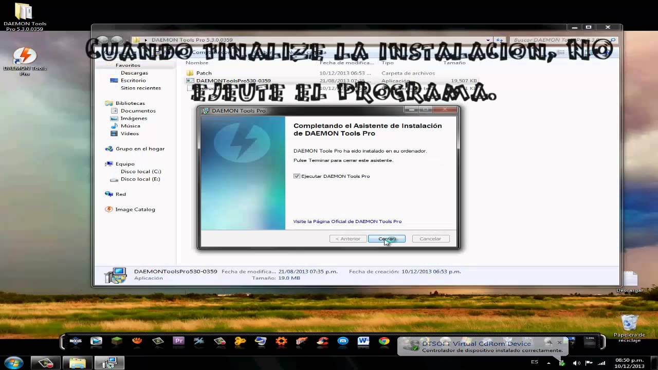 DESCARGAR E INSTALAR DAEMON Tools Pro 5.3.0.0359 FULL + Patch
