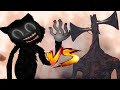 Cartoon Cat vs Sirenhead Rap Battle (Sirenhead Cartoon Cat Horror Trevor Henderson Parody)