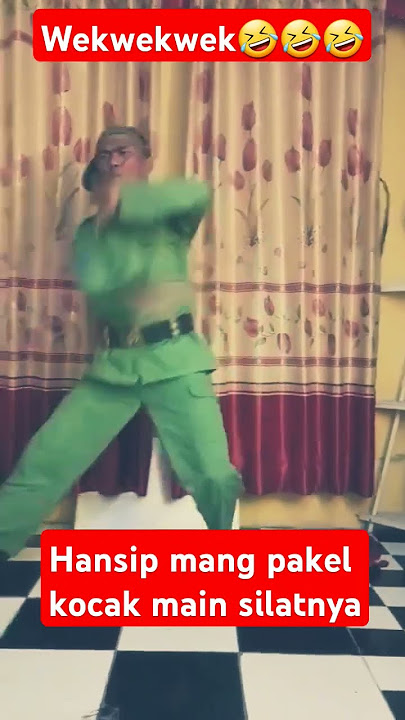 Hansip pakel main silat kocak#shotrvidio#