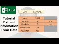 Excel Date Formulas & Functions