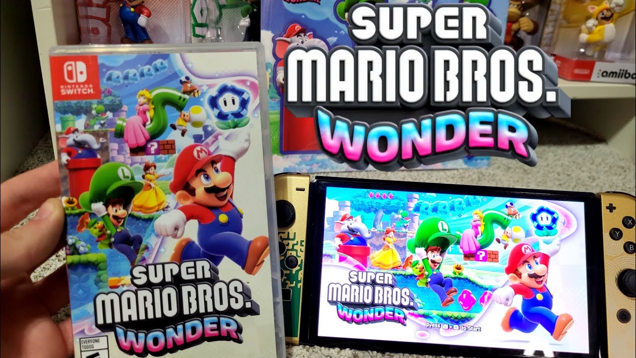 Super Mario Bros. Wonder Mega Bundle Unboxing and Review