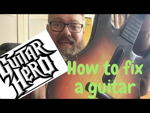 How to Fix a Guitar Hero Whammy Bar & other parts