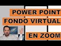 power point como fondo virtual en zoom