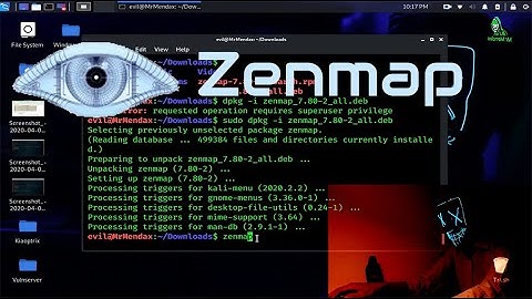 Installing Zenmap in Kali Linux 2020.2