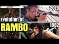 Evolution of Sylvester Stallone in Rambo Movie 1982-2019