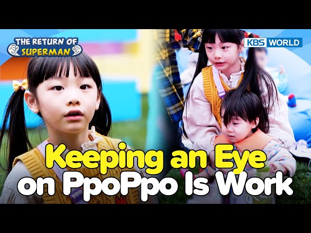 Seoul Tour with JamJam u0026 PpoPpo😲 [The Return of Superman:Ep.526-3] | KBS WORLD TV 240526 class=