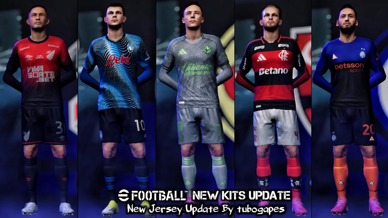 New Addition Kits🔥 New Jersey Update In eFootball 2026 Mobile
