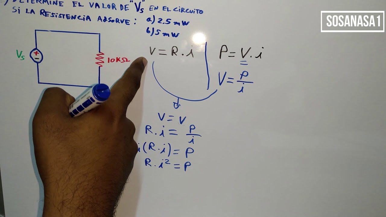 Como calcular la ley de ohm