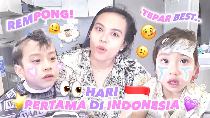FIRST DAY IN INDONESIA IS GOOD MASYAALLAH