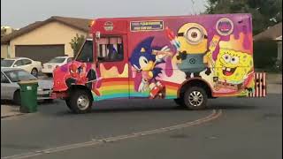 THE AMAZING PURPLE ICE CREAM TRUCK