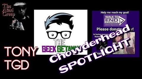 Tony TGD tried to disrespect the Creeps Walk to End Alz with Amico nonsense. Chowderhead Spotlight