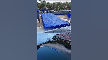 Toàn cảnh sân khấu nổi 1.000m² trên mặt biển