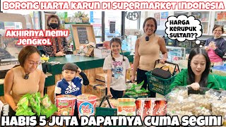 KALAP!! BORONG HARTA KARUN DI SUPERMARKET INDONESIA BERSAMA CERIA HABIS 5JUTA DAPATNYA CUMA SEGINI