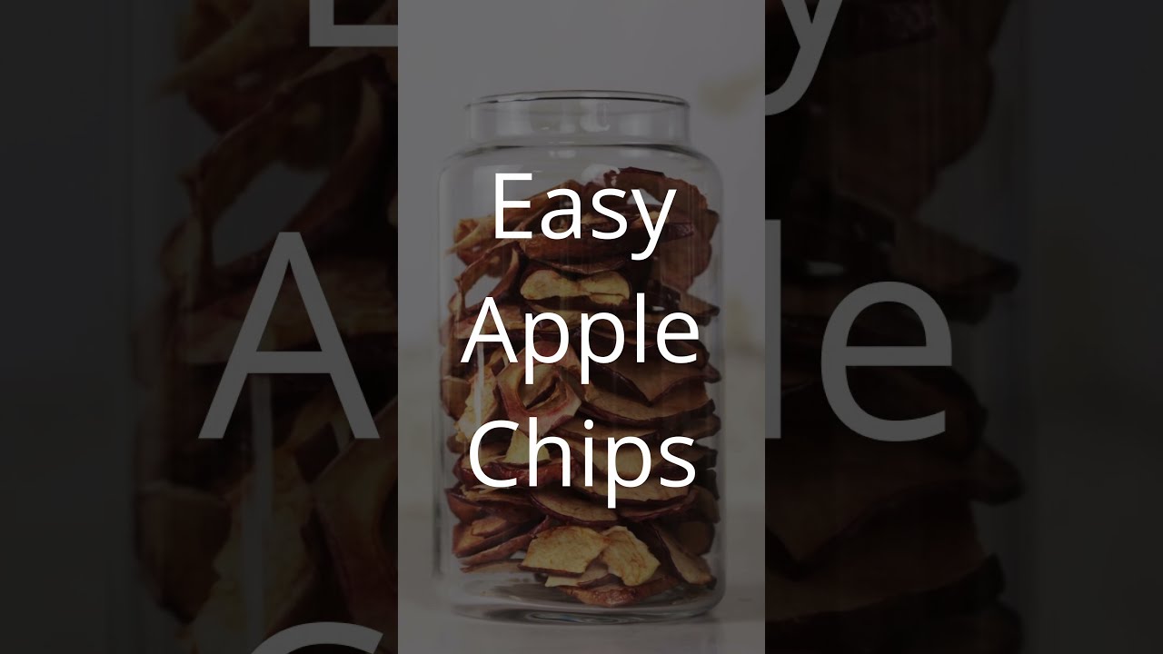 Easy Apple Chips | Dehydrated Apples Recipe