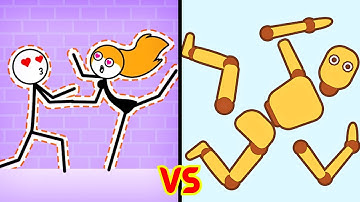 RAGDOLL BREAK vs THROUGH THE WALL — Satisfying ASMR Mobile Games
