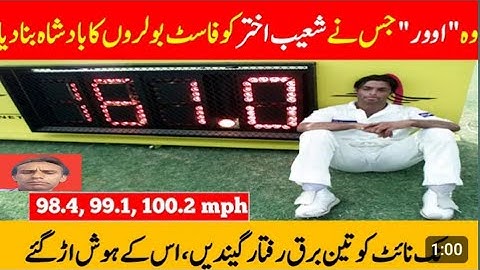 Shoaib Akhtar | High Class Fast Bowling|Asian Test Championship Final | vs SriLanka | Dhaka 1999