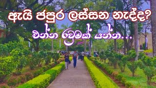 එන්න යන්න ජපුර අහස යටට..| university of Sri Jayewardenepura | medical student life || Vishwa Perera