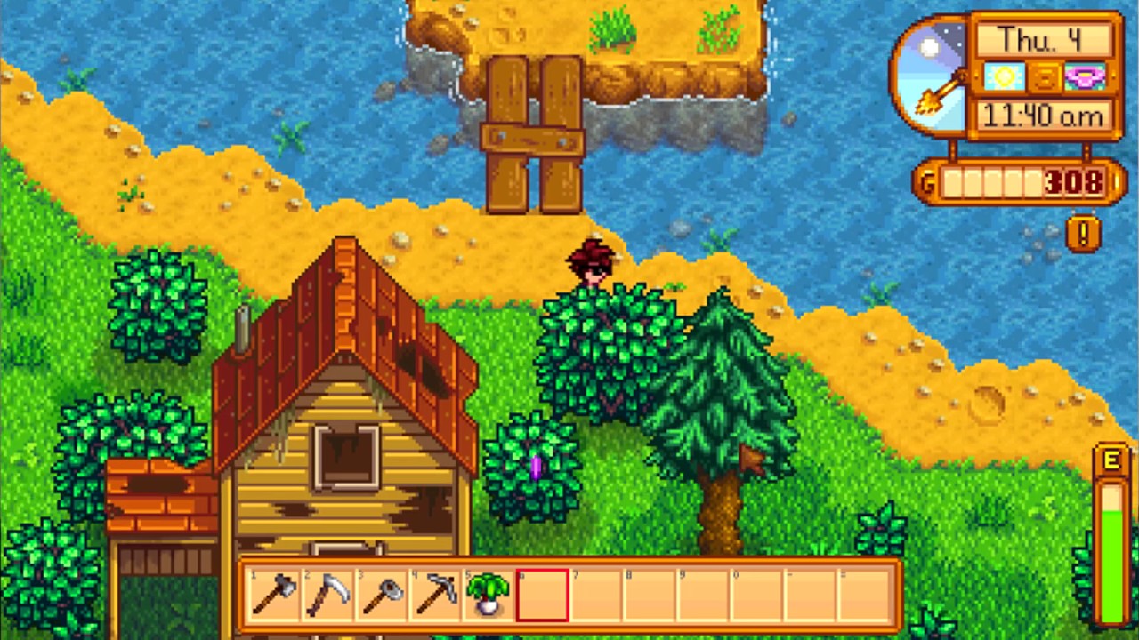 Let's Play Stardew Valley Episode 2: Build a Bridge and Get Over It ...