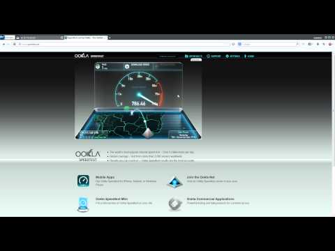 1GB Internet Campus Party BR 7 #CPBR7 SpeedTest