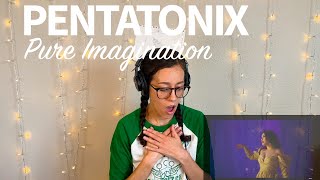 Pentatonix Pure Imagination / Christmas Time Is Here | Reaction