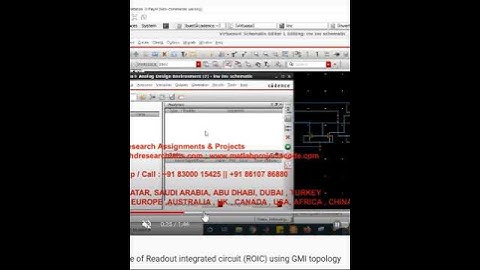 Performance of Readout integrated circuit (ROIC) using GMI topology - CADENCE