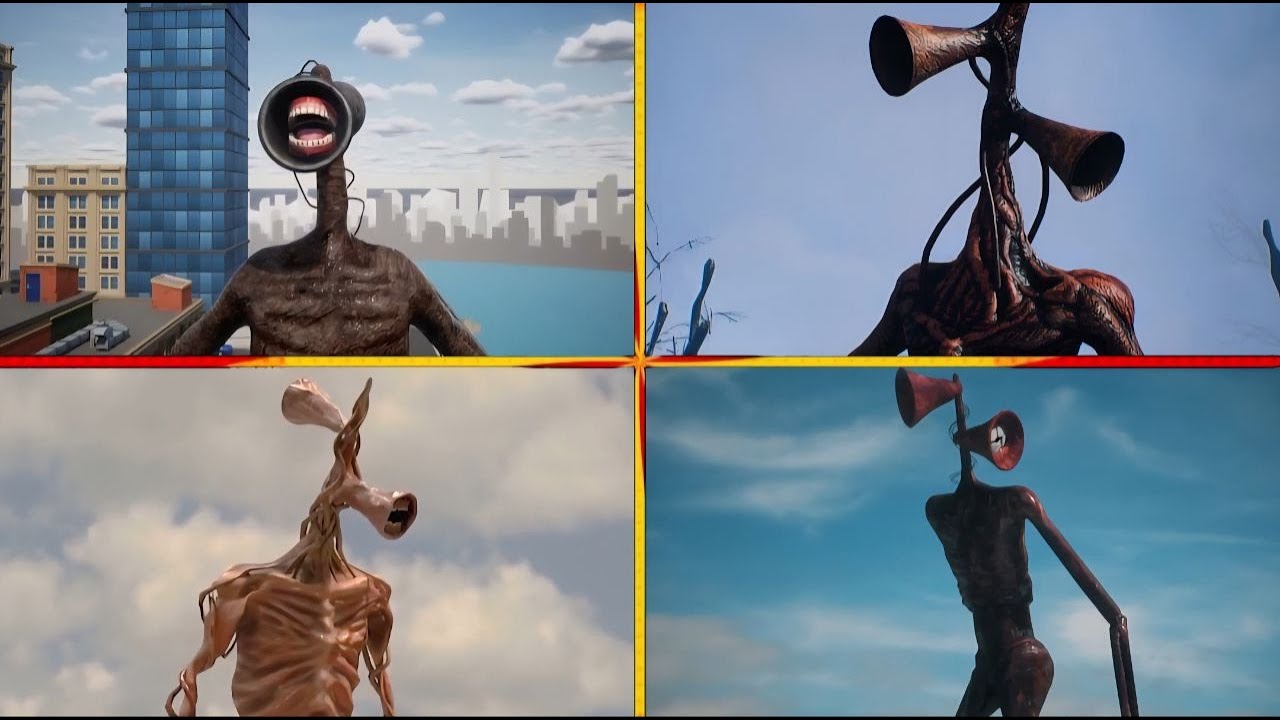 Siren Head vs Siren Head vs Siren Head vs Siren Head - Tiles Hop exe