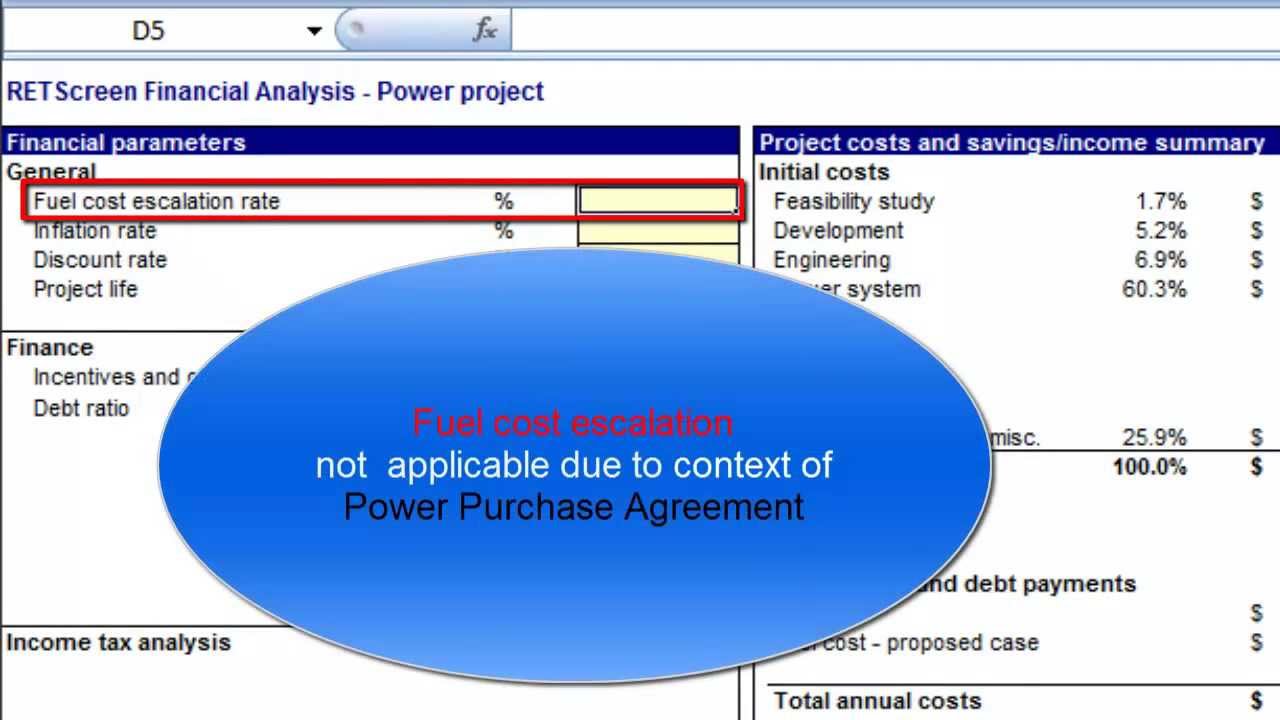 Small Hydro Project Analysis with RETScreen - Case Study/Run of River