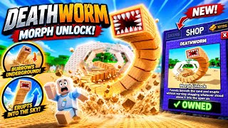 NEW DEATHWORM CAN BURROW UNDERGROUND?! 😱🪱 | Morph Up