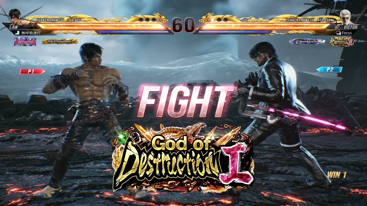 VICTOR VS LAW TEKKEN 8 ONLINE