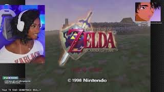I Played Ocarina of Time for the First time... | Part 1 | Aliya Will VOD