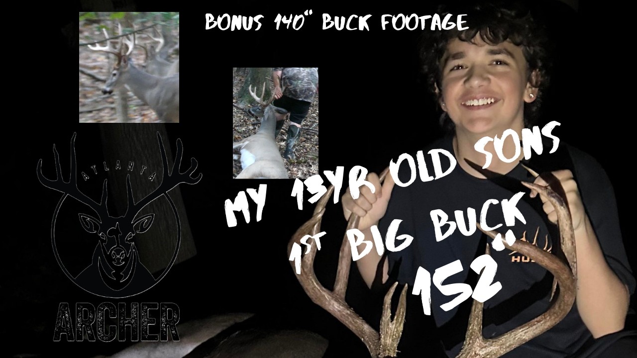 3 Years in the Making....My 13-year-old Son finally tags his Dream Buck. 1st Archery Buck