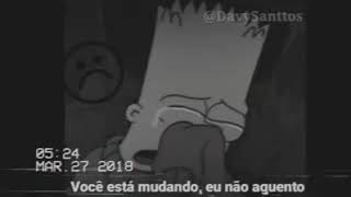 meninos de 14 anos fazendo meme do bart triste achando sua vida