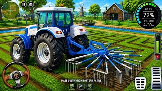 Real Tractor Driving Simulator 2026 - Indian Farming Transport Walkthrough - Android GamePlay screenshot 4