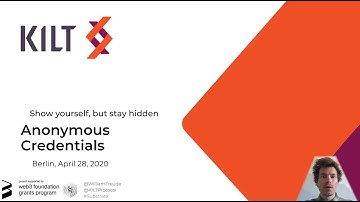 Sub0 KILT Protocol Anonymous Credentials