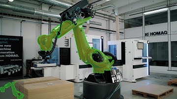 Segmenting a production robot (Kuka, color-based segmentation, attempt 1)