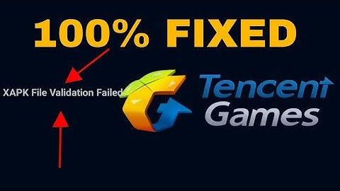 Xapk FILE VALIDITATIO FAILED #PUBG FULLY SOLVED.
