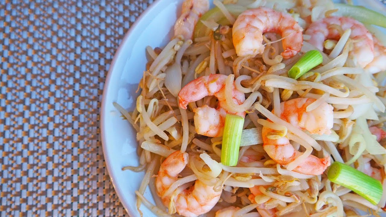 King Prawn Chop Suey (Beansprouts) Recipe | Chinese Recipes For All