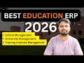 Best ERP for School & University Management – Frappe Education ERP Explained by Mradul Mishra