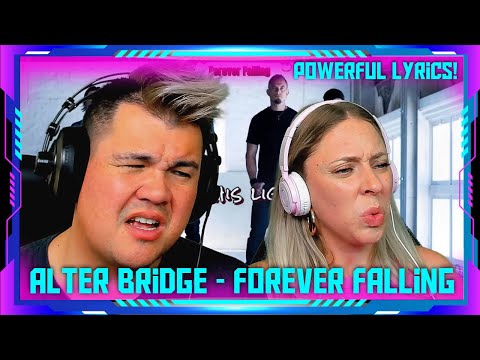 Millennials React To Alter Bridge - Forever Falling Lyrics | The Wolf Hunterz Jon And Dolly