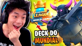 O DECK DE PEKKA MAIS USADO NO MUNDIAL!! CLASH ROYALE ATCHIIN