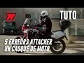 Les 5 erreurs  viter quand vous achetez un casque de moto 