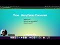 Time-StoryPoint Convertor chrome extension