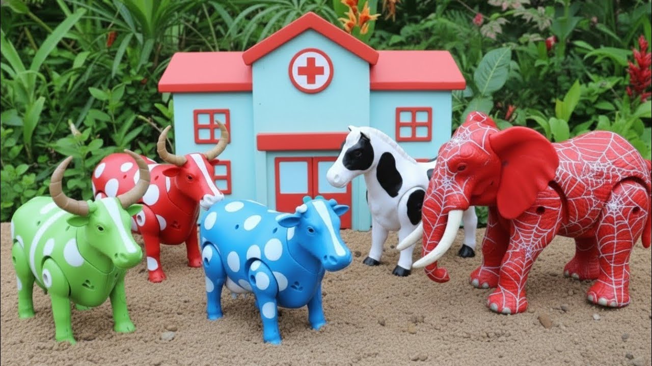 WADIDAU 💓🤩‼️ AMAZING WALKING MINI COW AND ELEPHANT 🐄🐘🐪‼️LOVELY COW‼️POTONG SAPI‼️VIRAL VIDEO‼️ SAPI 