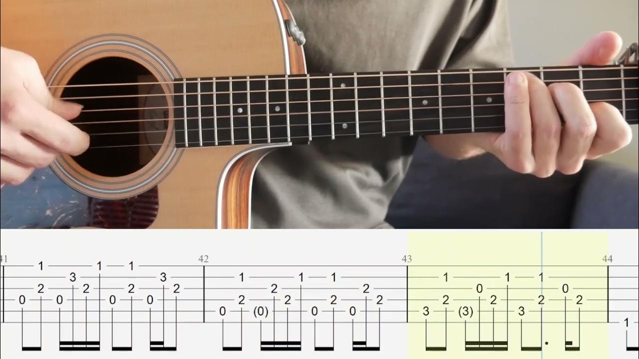 Where’s My Love - Acoustic - SYML - Guitar Tutorial + TABS on screen Where’s My Love - Acoustic - SYML - Guitar Tutorial + TABS on screen