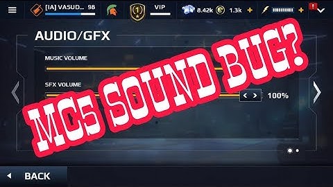 How to solve modern combat 5 sound bug