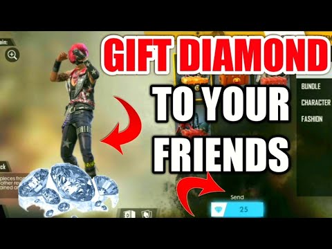 HOW TO DONATE DIAMONDS IN FREE FIRE | SEND GIFT TO FRIENDS ...